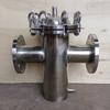 Filtro de cesta tubería de aguas residuales industriales impurezas cesta de arena acero al carbono acero inoxidable brida filtro de agua dispositivo de descontaminación