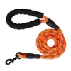 Venta al por mayor de fabricantes de alta calidad Cuerda popular transfronteriza para pasear perros Cuerda redonda reflectante de nailon Suministros de correa para mascotas