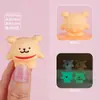Accesorios de dibujos animados para manualidades, cara sonriente tridimensional, figura de perro linda, decoración divertida para escritorio, accesorios de interior, materiales al por mayor