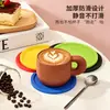 Posavasos de Silicona Son Antiescaldables, Aislantes del Calor y Resistentes a Altas Temperaturas, Manteles Redondos, Antideslizantes, Espesos para Tazas de Té y Café, Se Pueden Imprimir con Logo