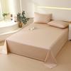 Nueva sábana de algodón de una sola pieza, moderna y sencilla, individual, doble, para dormitorio, de sarga de color liso, de algodón puro, producto individual, venta al por mayor
