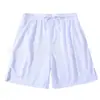 Comércio Exterior Shorts de Fitness de Basquete Americano Masculino Solto Simples Combina com Tudo Cor Sólida Treino Esportivo Lazer Shorts Tendência
