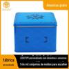 Fabricante Fonte de Caixas de Alto-Falante de Folha de Flandres Quadradas de Alta Qualidade com Impressão Offset, Caixas de Armazenamento, Caixas de Presente, Produtos Personalizados de Folha de Flandres