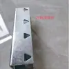 Tubo de HDPE Abrazadera para Tubo Galvanizado Abrazadera de Elevación de Sifón Drenaje al Mismo Nivel Colgador de Tubería Colgante Conector de Acero Cuadrado