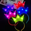 Diadema de Moño Luminoso Palo Fluorescente Aplaudir Manos Actividades del Campus de Jardín de Infancia Accesorios para Conciertos Juguetes de Puesto Callejero