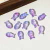 Fio de contas de vidro com gradiente de duas cores contas de vidro contas de vidro acessórios para joias diy pulseira colar brincos materiais atacado
