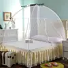 Mosquitero de Yurta Mongol sin Instalación Transfronteriza para Uso en el Hogar, Mosquitero de Doble Puerta para Dormitorio, Dormitorio de Estudiantes, Mosquitero Anticaídas para Cama de Niños