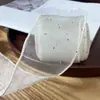 Cinta de Organza con Pedrería de Moda, Lazo Hecho a Mano para Manualidades, Pinza para el Cabello, Horquilla, Materiales para Decoración de Zapatos, Accesorios para el Cabello, Accesorios para la Cabeza
