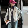 Conjunto de Roupa de Primavera e Outono para Meninas, Roupa de Outono para Crianças Maiores, Moletom com Gola Polo Estilo Coreano, Conjunto de Duas Peças com Calça de Pernas Largas para Crianças, Atacado de Roupas Infantis