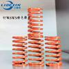 Resorte de Compresión Rectangular Naranja Sws para Moldes de Plástico, Lámina Plateada No Estándar Misumi Resistente al Calor, Amortiguador y de Alta Elasticidad