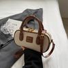 Bolsa de Mão de Grande Capacidade Feminina Primavera e Verão 2024 Nova Moda Trabalho Deslocamento Bolsa Travesseiro Ombro Único Transversal Bolsa de Lona