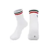Calcetines Antideslizantes para Bádminton, Calcetines Transpirables Absorbentes de Sudor, Calcetines Deportivos, Calcetines de Algodón para Tenis, Calcetines Bordados de Media Pantorrilla para Correr al por Mayor
