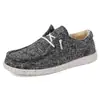 Artículo popular de comercio exterior: Zapatos de Lona Estilo Bohemio Talla Grande 46, Mocasines Ligeros Transfronterizos, Zapatos de Lona para Hombre