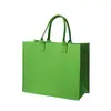 Bolsa de Feltro Ano Novo do Cavalo, Bolsa Tote de Feltro Colorida Simples em Desenho Animado de Grande Capacidade, Personalização de Bolsa de Feltro Promocional para Empresas