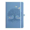 Cuaderno de Negocios Personalizado para Uso Transfronterizo, Cuaderno de Oficina Portátil A5 con Alto Valor Estético, Bloc de Notas con Encuadernación de Correa, Venta al por Mayor, Se Puede Imprimir el Logo