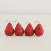 Vela de Morango Aromaterapia Presente Lembrança Criativa Loja de Presentes Decorações Vela em Formato de Fruta Adereços para Fotos