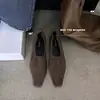 Zapatos Planos Maillard Estilo Retro Francés para Mujer 2026 Nuevos Mocasines Casuales Slip-On de Gamuza Otoño e Invierno