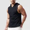 Moletom sem Manga Moletom Esportivo Transfronteiriço Moletom sem Manga Masculino para Treino Moletom de Secagem Rápida Colete Fitness
