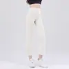 Atacado premium direto da fábrica de calças de yoga sem costura, levemente flare, modeladoras de bumbum, comprimento 7/8, emagrecedoras, para fitness, esportes e corrida