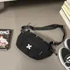 Bolsa de Cintura e Peito Transfronteiriça de Aparência Premium e Resistente ao Desgaste, Bolsa Casual para Ciclismo ao Ar Livre, Bolsa Transversal Personalizada, Bolsa de Cintura Multifuncional à Prova d'Água