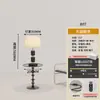 Luminária de chão cilíndrica de madeira maciça de luxo leve para sala de estar ao lado do sofá, luminária de piso decorativa minimalista nórdica para quarto