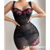 Estilo puro desejo garota apimentada modeladora de cintura emagrecedora temperamento sexy gola halter franzida bodycon minissaia para boate sem costas