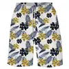 Shorts Florales de Verano para Hombre y Mujer Comercio Exterior Transfronterizo Talla Grande Pantalones de Playa Holgados Secado Rápido Shorts Hawaianos Venta al por Mayor