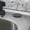 Comércio exterior exportação tampa de ralo para pia norte-americana preto fosco branco porcelana cobertura de furo para torneira dispensador de sabão adequada para espaço estreito