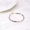 Pulseira de Turmalina Doce Guan Yu Joias com Pérolas de Água Doce Cristal Estilo Ins Acessórios da Moda S2112912