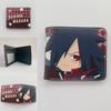 Billetera Ninja Lean Red Cloud Billetera Corta Animación Billetera Periférica Bolsa para Tarjetas