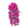 Cipó de bougainvillea artificial para varanda de casa, terraço, sacada, casamento, pátio, flores pendentes falsas realistas, decoração de parede artificial