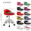 Taburete de bar con giro y ajuste de altura, silla para mostrador, taburete con ruedas para uso doméstico, taburete alto moderno con respaldo, popular en línea