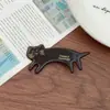 Nuevo Pasador para el Cabello de Gato con Patas Cortas y Textura de Acetato, Pinza de Pico de Pato Elegante para Flequillo, Accesorio para el Cabello al por Mayor