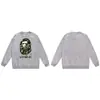 Suministro Mayorista Transfronterizo de Marca de Moda de Comercio Exterior Sudadera Pesada de Cuello Redondo Chaqueta de Manga Larga Tiburón