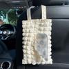 Porta Pañuelos para Respaldo de Asiento de Coche Caja de Pañuelos Divertida para Coche Colgante Monstruo de Dibujos Animados Decoración Interior de Coche