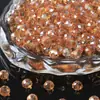 Cuentas Sueltas de Cristal de Colores, Cuentas Planas Facetadas 4/6/8mm, Accesorios para Pulseras DIY al por Mayor