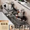 Estante de Almacenamiento con Ventosa para Grifo Baño Inodoro Lavabo de Manos Pared Almacenamiento Colgante de Pared Varios Artefactos