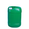Barril cuadrado de plástico blanco de 25 L barril apilable de 25 kg engrosado resistente a ácidos y álcalis olla de plástico para agua y vino barril químico para aceite verde con tapa