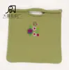 Bolsa de Tricô Flor Fofa História de Primavera Estilo Dia da Deusa Passeio Bolsa de Mão Portátil Bolsa de Mão Feminina de Grande Capacidade