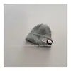Gorro tejido suave simple estilo coreano para niños, nuevo gorro de lana cálido casual versátil de invierno, color liso