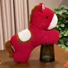 Almofada Cavalo da Sorte Vermelho Estilo Chinês Mascote Ano Novo 2026 Pônei do Zodíaco Decoração Festival da Primavera Ornamento Presente