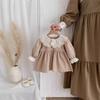 Vestido de Otoño para Niña 2026 Nuevo Elegante Estilo Academia de Otoño para Niños Vestido Sencillo de Princesa para Niña Pequeña Bebé