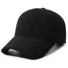 Gorra de béisbol de cuero liso de color sólido transfronteriza sombrero para exteriores para hombres de mediana edad y ancianos con terciopelo grueso resistente al viento cálido sombrero de pico