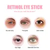 Eelhoe Bastón Crema de Ojos con Retinol Reduce Ojeras Bolsas en los Ojos Líneas Finas Piel Bastón de Crema para Ojos Diaria