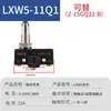 Microinterruptor Chave de Fim de Curso Chave Limite LXW5-11G2/11Q1G1/Z15GW Pequeno Toque Leve Contatos Prateados