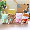 Nueva máquina boutique de muñecas con clip de cuatro pulgadas, llavero de muñeca de peluche, llavero de muñeca linda, colgante pequeño