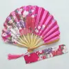 Leque Kimono Requintado Leque de Quilha de Cetim Leque de Concha Leque de Kimono Estilo Japonês