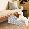 Escalera de Escalada para Perros Pequeños y Gatos para el Hogar de 2, 3 y 4 Escalones, Peldaños Antideslizantes, Escalera para Sofá de Cama para Mascotas Multicapa Desmontable y Lavable