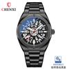 Reloj Mecánico Automático Chenxi Nuevo Fondo Transparente Calado para Hombre Luminoso Resistente al Agua Fabricante de Comercio Exterior Transfronterizo Reloj para Hombre