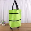 Bolsa de Tela Oxford en Stock, Bolsa Plegable de Cinco Compartimentos, Bolsa de Compras Multifuncional Impermeable con Cremallera, Bolsa de Almacenamiento Portátil Ecológica